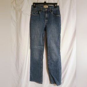 L.L. Bean Blue Straight Leg Jeans